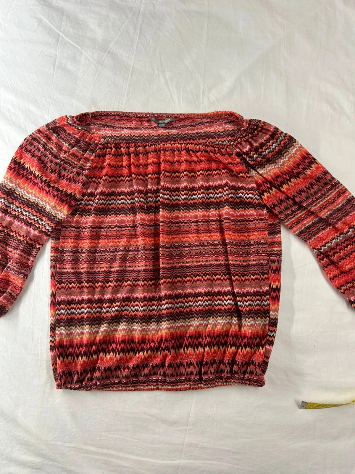 Blusa de listras rosa e multicolor vintage ici & maintenant – photo 2